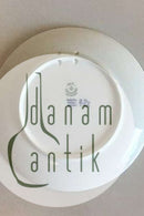 Royal Copenhagen Juleplatte fra 1938 med Engelsk Tekst "Christmas"