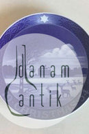 Royal Copenhagen Juleplatte fra 1934 med Engelsk indskription "Christmas"