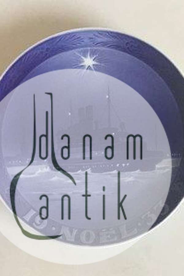 Royal Copenhagen Juleplatte fra 1933 med Fransk indskription "Noel"