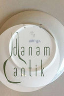 Royal Copenhagen Juleplatte fra 1931 med Tysk indskription "Weihnachten"