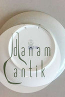 Royal Copenhagen Juleplatte fra 1930 med Engelsk indskription "Christmas"