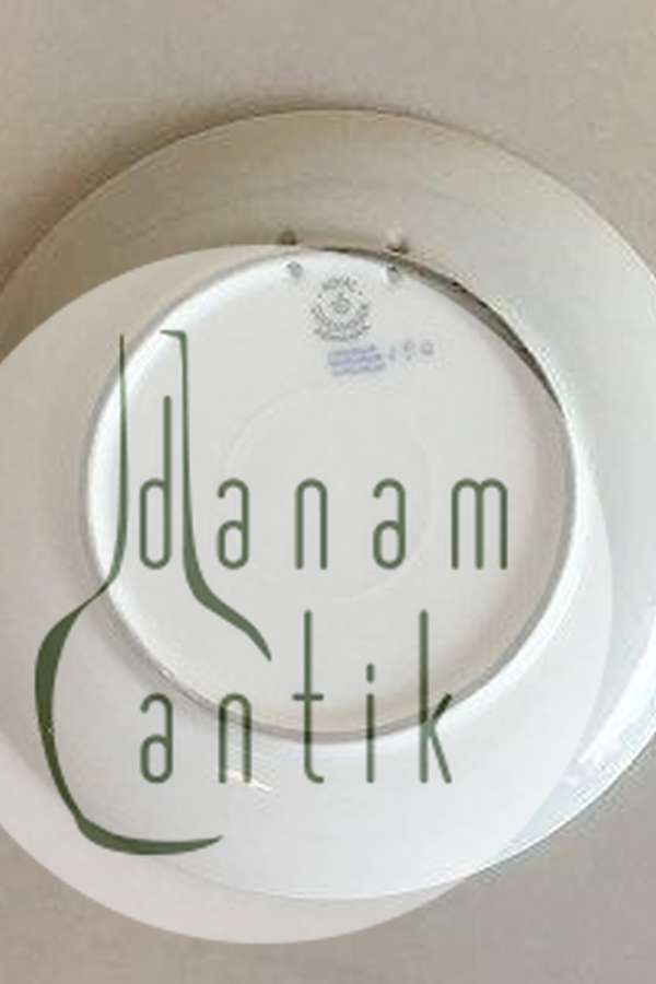 Royal Copenhagen Juleplatte fra 1929 med Fransk indskription "Noel"