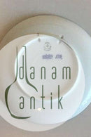 Royal Copenhagen Juleplatte fra 1927 med Engelsk indskription "Christmas"