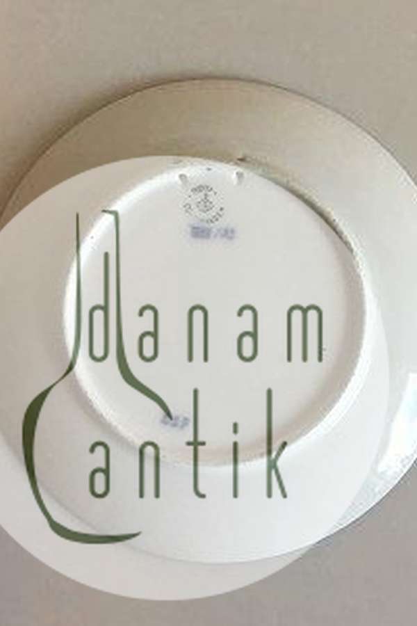 Royal Copenhagen Juleplatte fra 1916 med Fransk indskription "Noel"