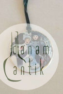 Royal Copenhagen Die liebe Familie Ornament "Schneemann" von 1991