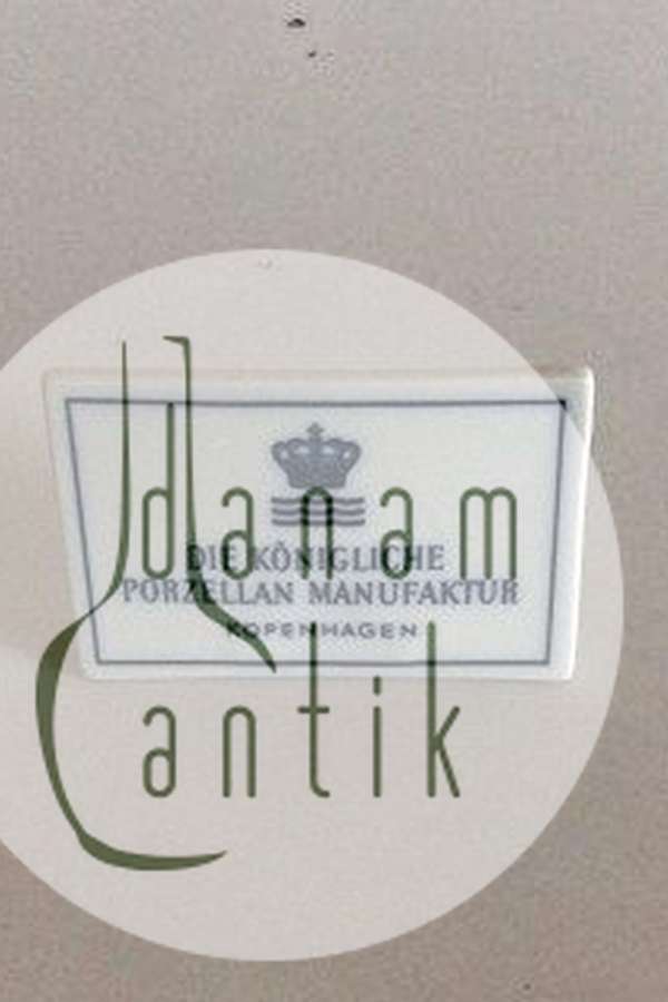 Bing & Grøndahl Dealer Advertising Sign with German Text