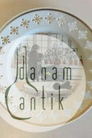 Bing & Grøndahl Carl Larsson platte "Blomstervinduet" Serie 1, Nr. 1, 1977