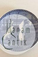 Tove Svendsen Original Hundeplatte Danmark Ruhåret Foxterrier