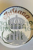 Aluminia Julianeplatte fra 1916