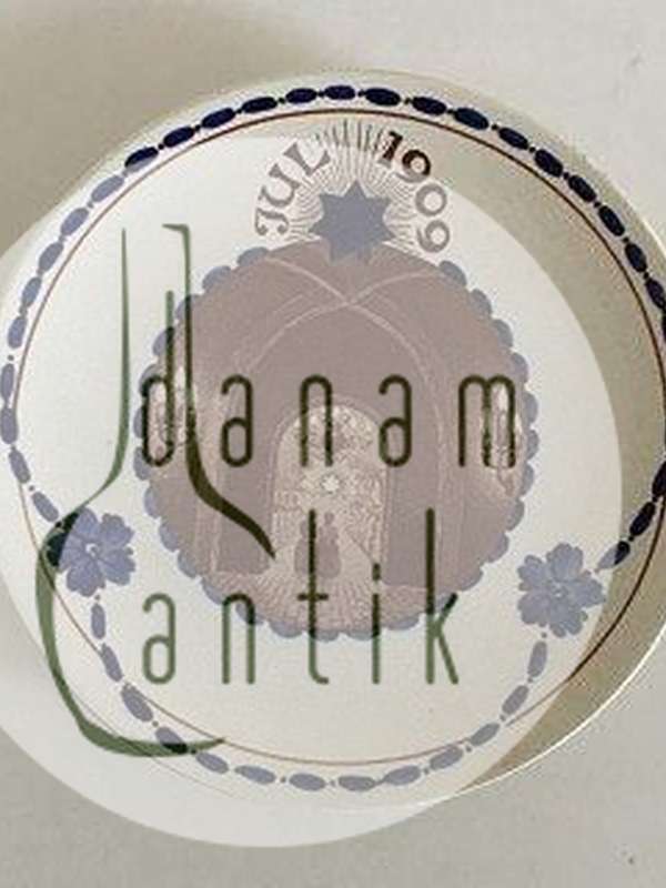 Aluminia Juleplatte fra 1909