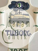 1905年的铝制图博格啤酒厂盘子