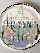 Aluminia Platte No 829/445. Fransk Forhandler Platte "Faïences de Copenhague"