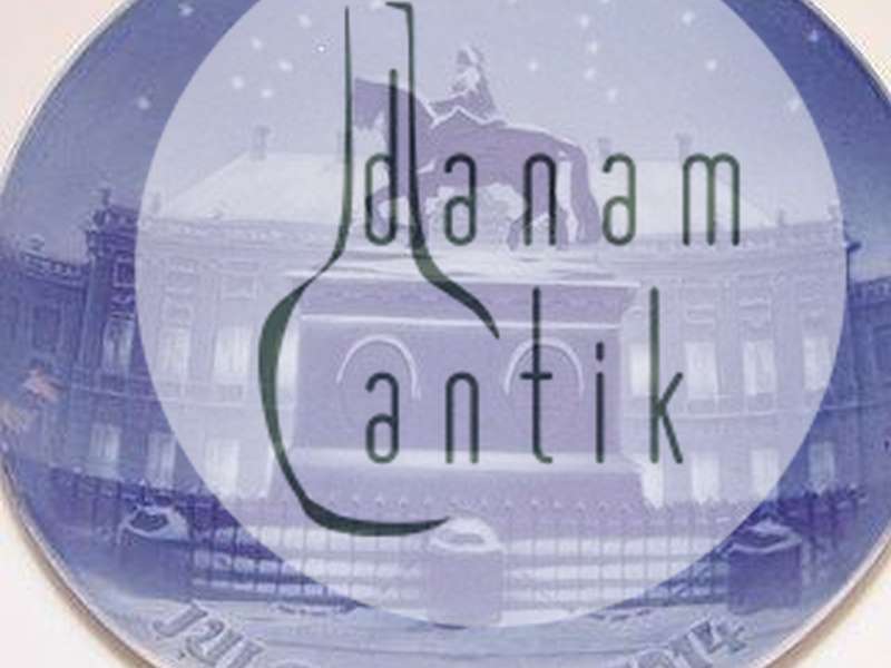 Bing & Grøndahl Juleplatte fra 1914