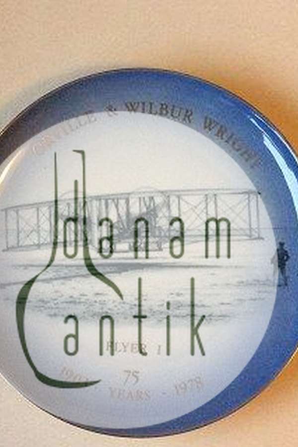 Bing & Grøndahl SAS Orville & Wilbur Wright Mindeplatte