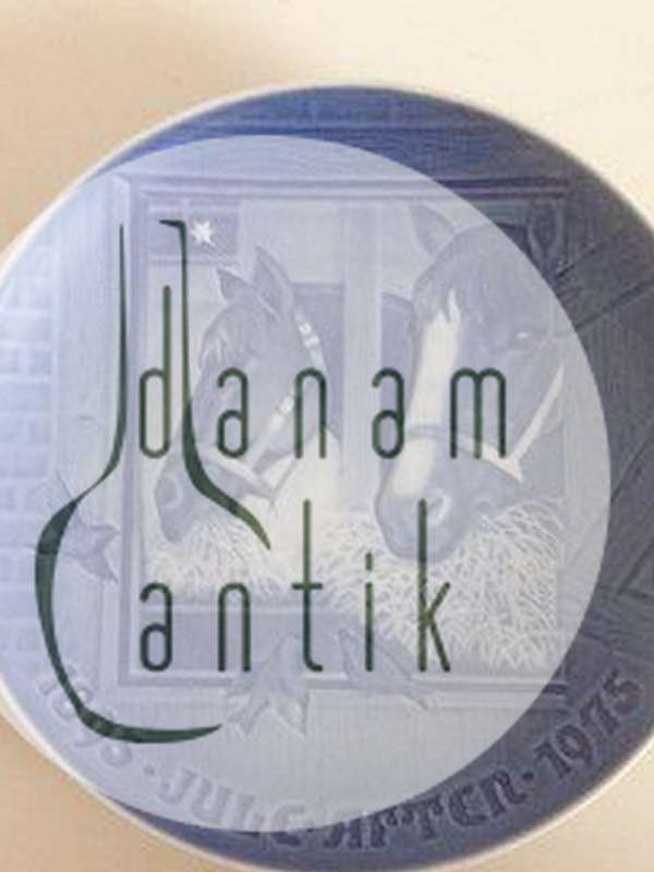 Bing & Grøndahl Jule Jubilæums Platte fra 1975