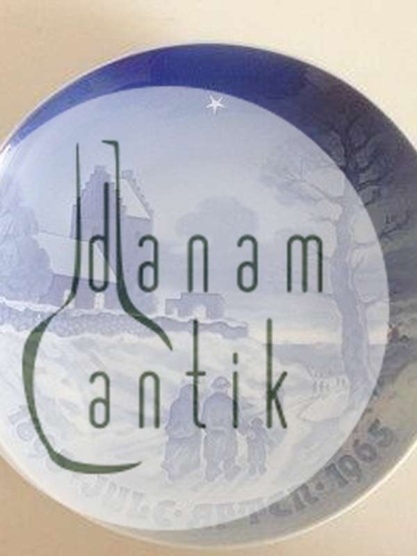 Bing & Grondahl Christmas Jubilee Plate from 1965