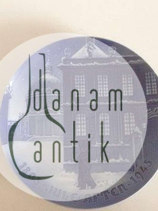 Bing & Grøndahl Jule Jubilæums Platte fra 1945