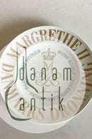 Bing og Grøndahl Platte Danmarks Dronning Margrethe II