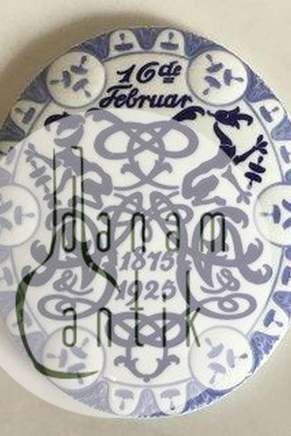 Bing & Grøndahl Mindeplatte fra 1925 BG-CM62