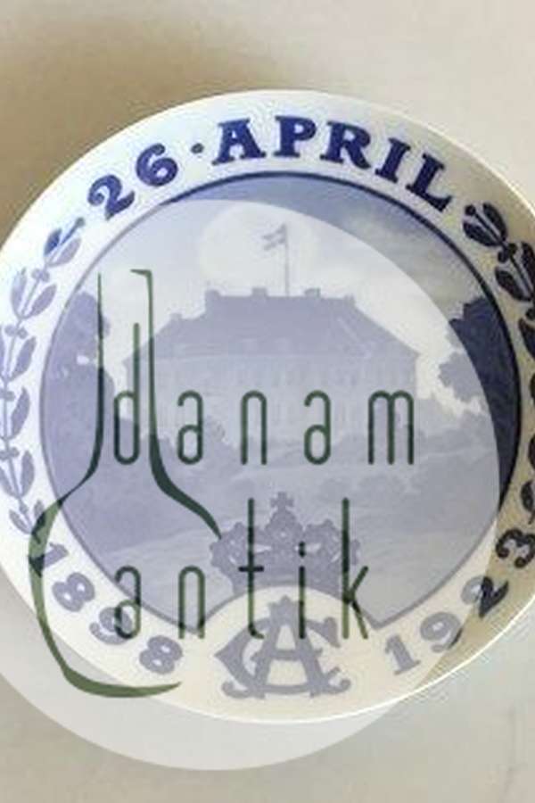 Bing & Grøndahl Mindeplatte fra 1923 BG-CM59