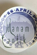 Bing & Grøndahl Mindeplatte fra 1923 BG-CM58