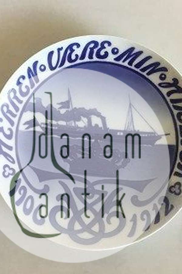 Bing & Grøndahl Mindeplatte fra 1912 BG-CM40