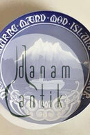 Bing & Grøndahl Mindeplatte fra 1907 BG-CM24