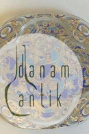 Bjørn Wiinblad Rosenthal Studio-Line Juleplatte i Glas fra 1978