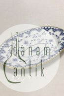 ビング＆グロンダール ディケンズ バタフライ＆ゴールドオーバルディッシュ