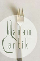 乔治-延森纯银现代餐具 "玛格丽特 "午餐叉