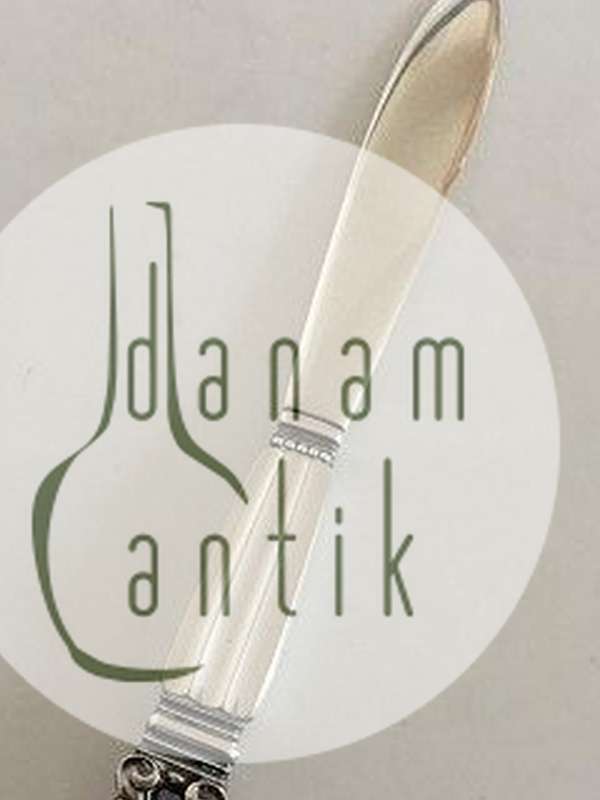 Georg Jensen Sterling Sølv Konge Brevkniv No 301
