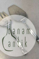 Georg Jensen Sterling Sølv Konge Fiskeserveringssæt No 231A+B