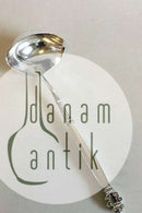 Georg Jensen Sterling Silber König Suppenlöffel/Lochlöffel Nr. 131