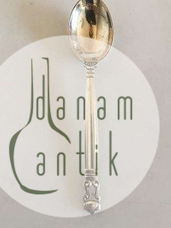 Georg Jensen Sterling Sølv Konge Mokkaske No 035