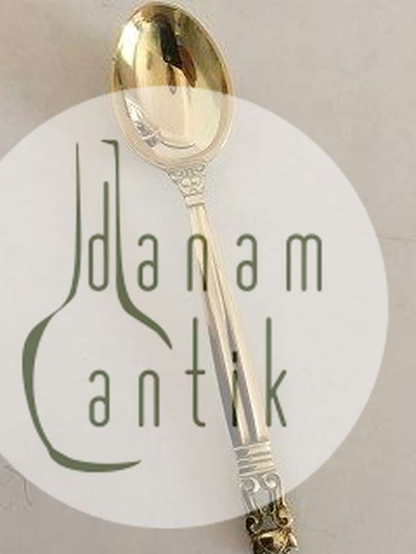 Georg Jensen Konge Forgyldt Sterling sølv Mokkaske No 035