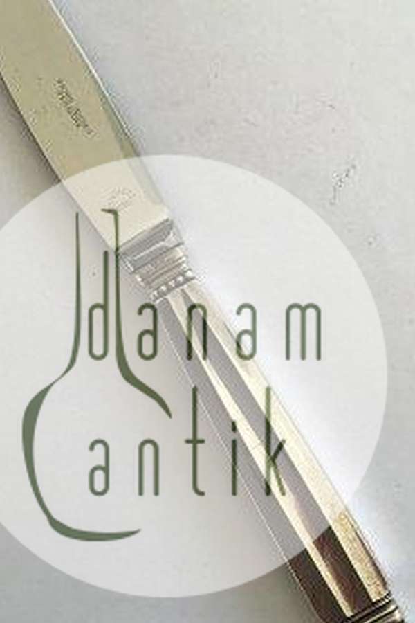 Georg Jensen Sterling Sølv Konge Frokostkniv No 024