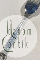 Georg Jensen Sterling Sølv Konge Middaggaffel, Stor No. 002