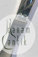 Georg Jensen Silber Kugel Silde Gabel Nr. 216