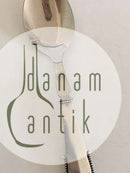 Georg Jensen Kugle Serveringske i Sterling Sølv og Stål No 96