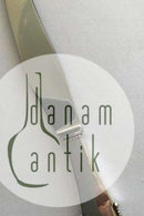 Georg Jensen Sterling Silver Beaded Luncheon Knife No 023