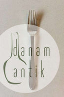 Georg Jensen Kugle Sterling Sølv Spisegaffel No 012