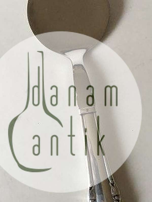 Georg Jensen Maiglöckchen-Törtchenlöffel aus Sterlingsilber und Edelstahl Nr. 160