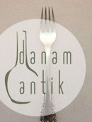 Georg Jensen Liljekonval Sterling Sølv Spisegaffel No 012