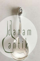 Georg Jensen Sterling Silver Blossom No 84 Serving Spoon No 113