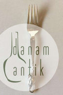 Georg Jensen Sterling Sølv Magnolia No 84 Frokostgaffel No 022