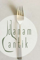 Georg Jensen Sterling Sølv Slagter Spisegaffel Moderne Bestik