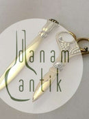 "Georg Jensen" Druesaks og Brevkniv udført i kobber af ansat hos Georg Jensen