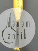 Georg Jensen Harlekin Sterling Silver Spoons gilded with enamel