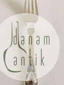 Georg Jensen Sterling Silver 75th Anniversary Children's Fork with Carneol Stone（ジョージ ジェンセン スターリング シルバー 75th アニバーサリー チルドレン フォーク ウィズ カーネオール ストーン）。