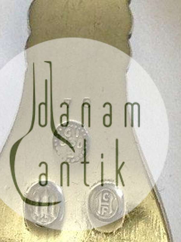 Georg Jensen Sølv Ornamental Pålægsgaffel No 70